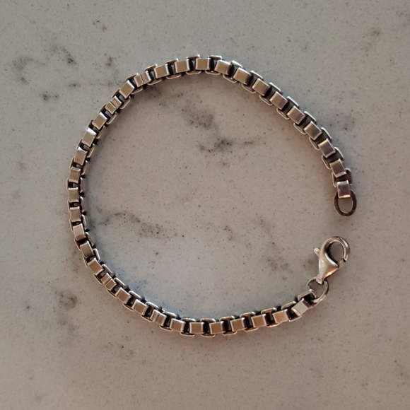 Jewelry - Venetian sterling silver bracelet. 7.25 inches